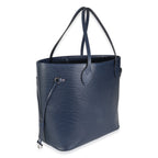 Louis Vuitton Blue Celeste Epi Neverfull MM