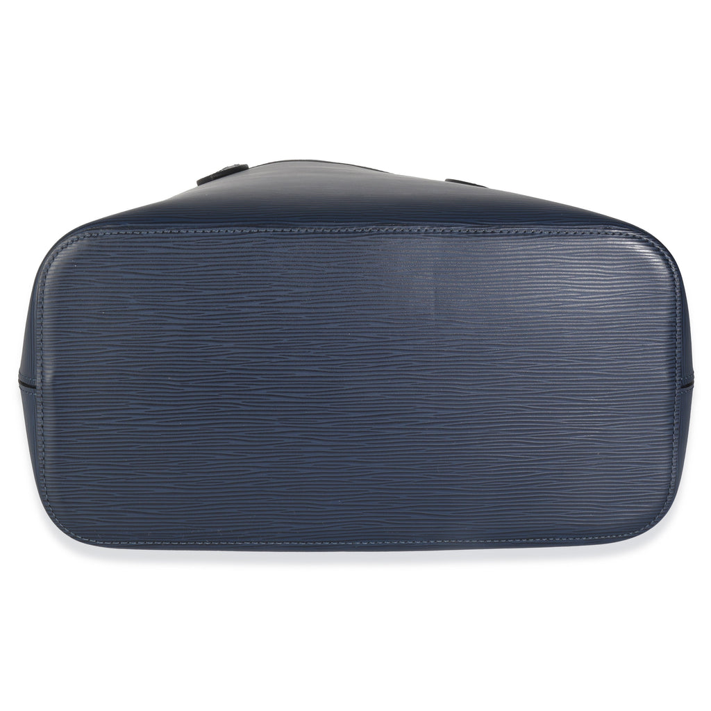 Louis Vuitton Blue Celeste Epi Neverfull MM