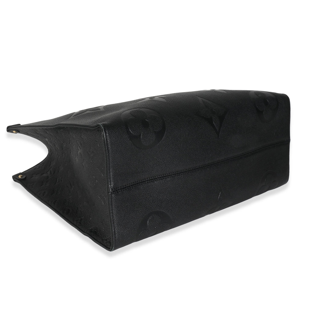 Louis Vuitton Black Monogram Empreinte Onthego GM