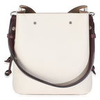 Louis Vuitton Soie Quartz Calla Calfskin Lockme Bucket Bag