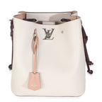 Louis Vuitton Soie Quartz Calla Calfskin Lockme Bucket Bag