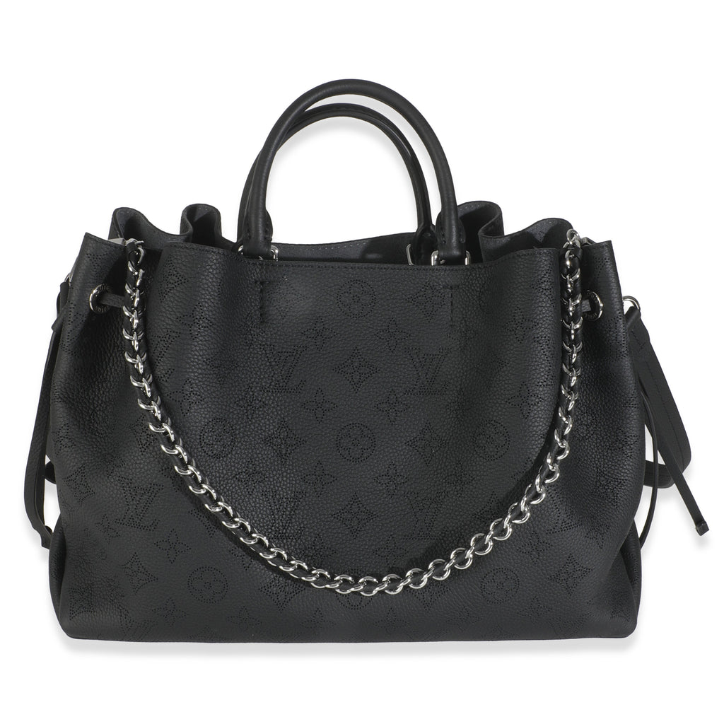 Louis Vuitton Black Monogram Mahina Bella Tote