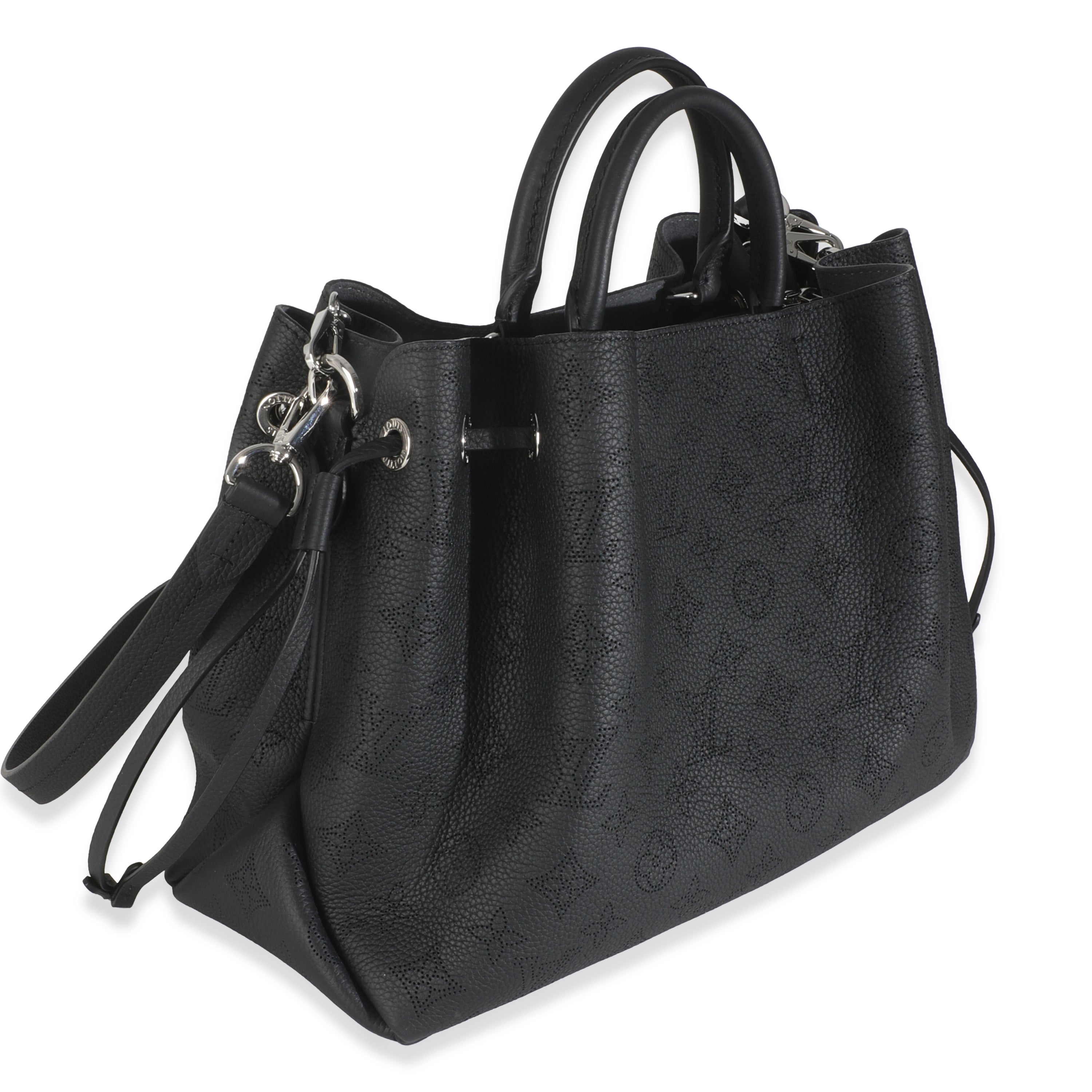 Louis Vuitton Black Monogram Mahina Bella Tote