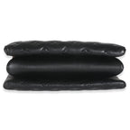 Louis Vuitton Black Lambskin Embossed Monogram Coussin PM