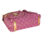Louis Vuitton Pink Monogram Denim Pleaty Bag