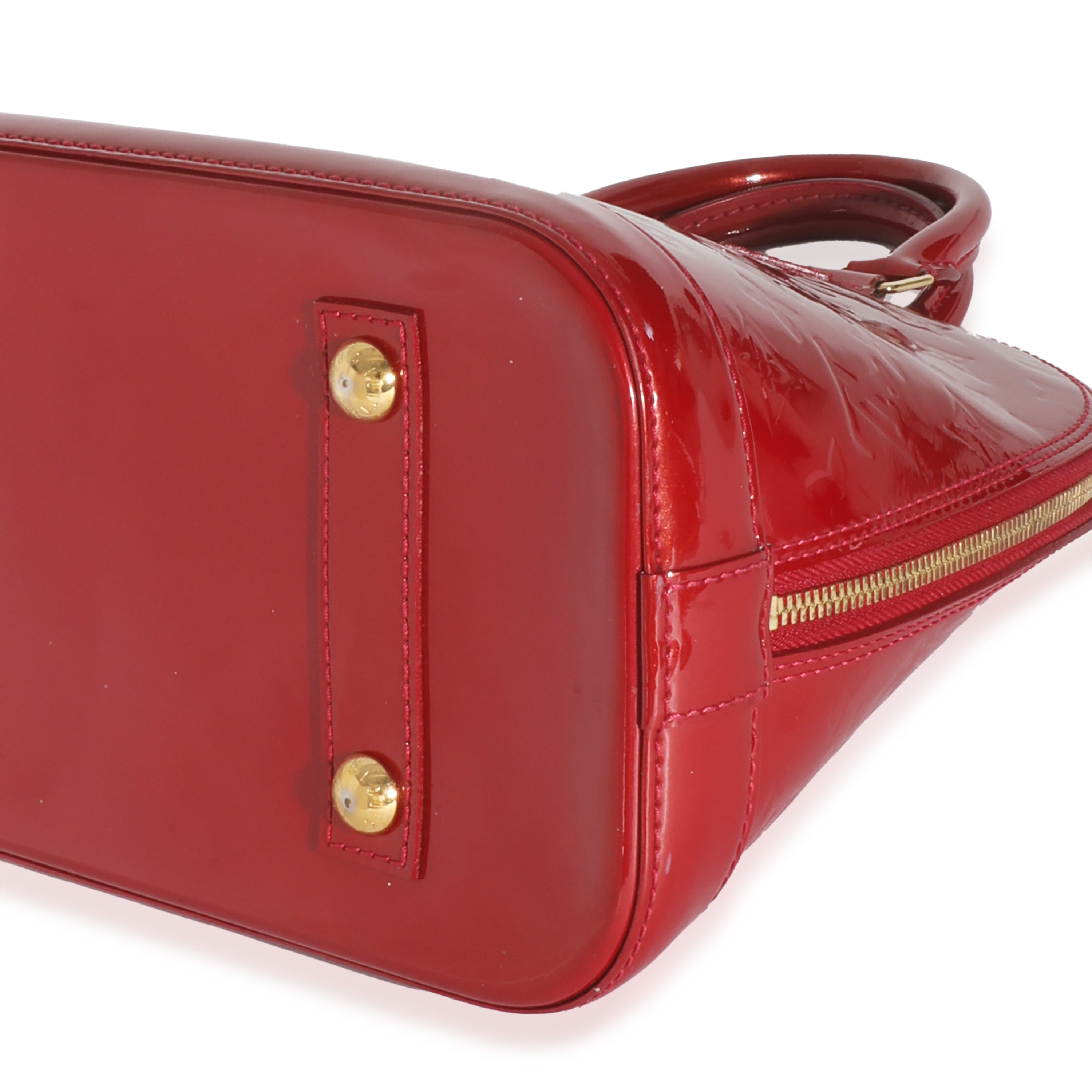 Louis Vuitton Rose Indian Monogram Vernis Alma PM
