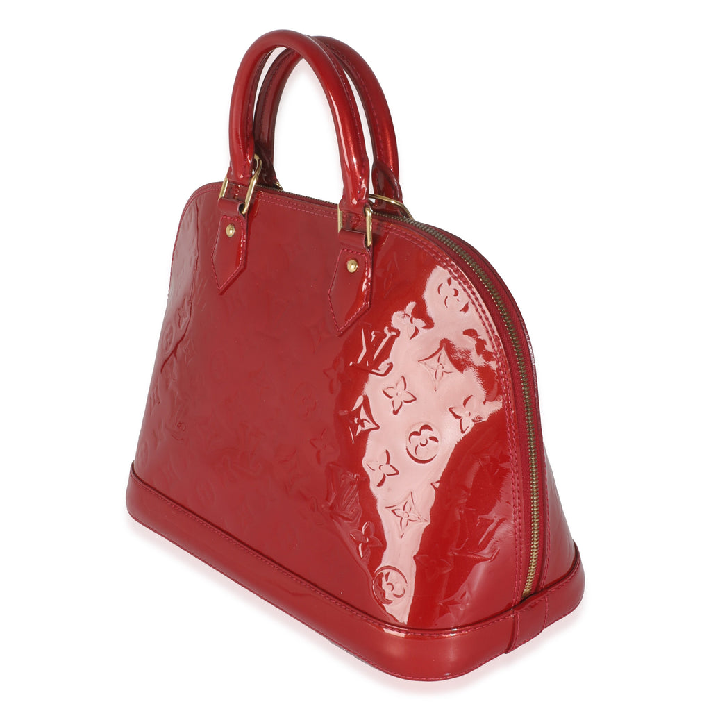 Louis Vuitton Rose Indian Monogram Vernis Alma PM