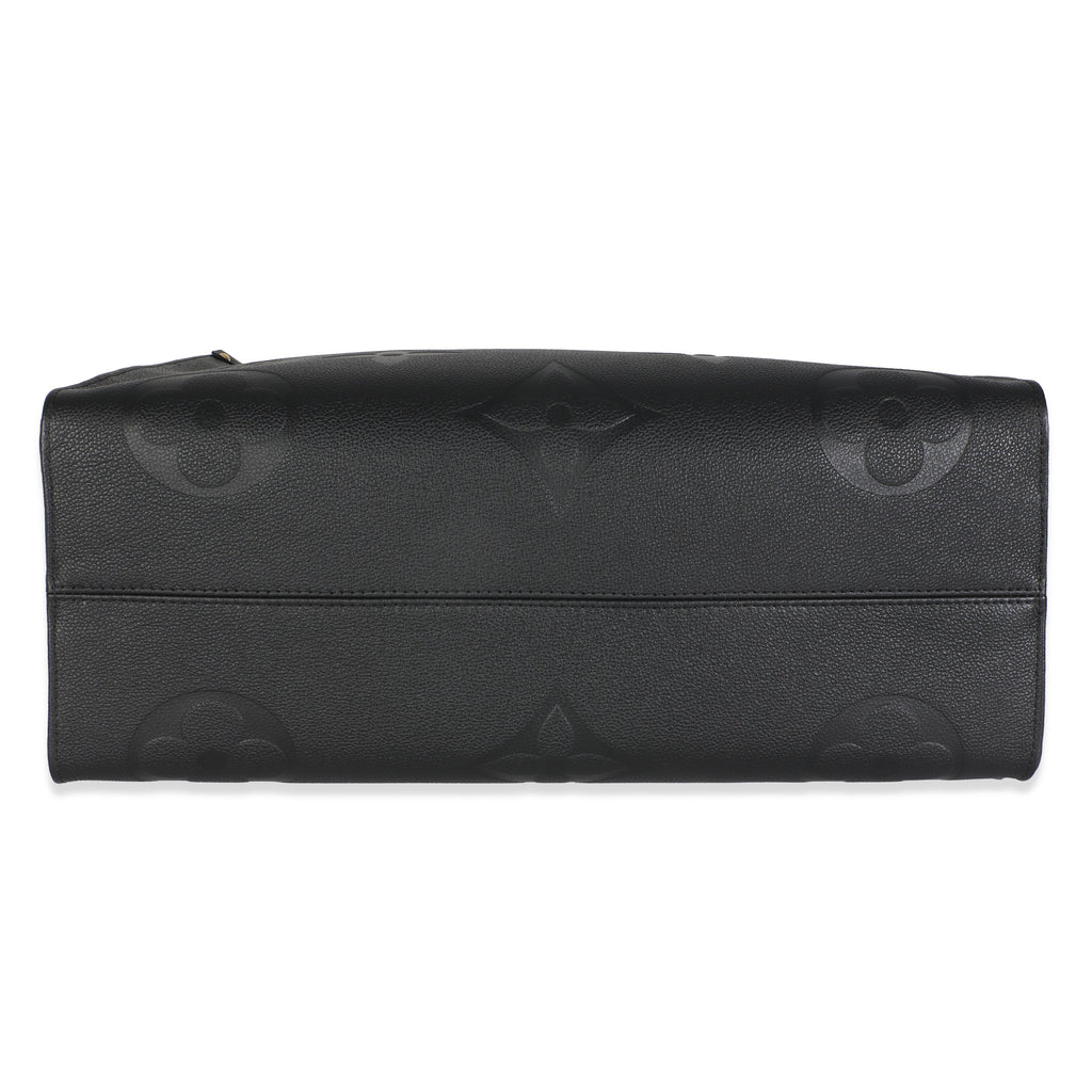 Louis Vuitton Black Monogram Empreinte Onthego GM