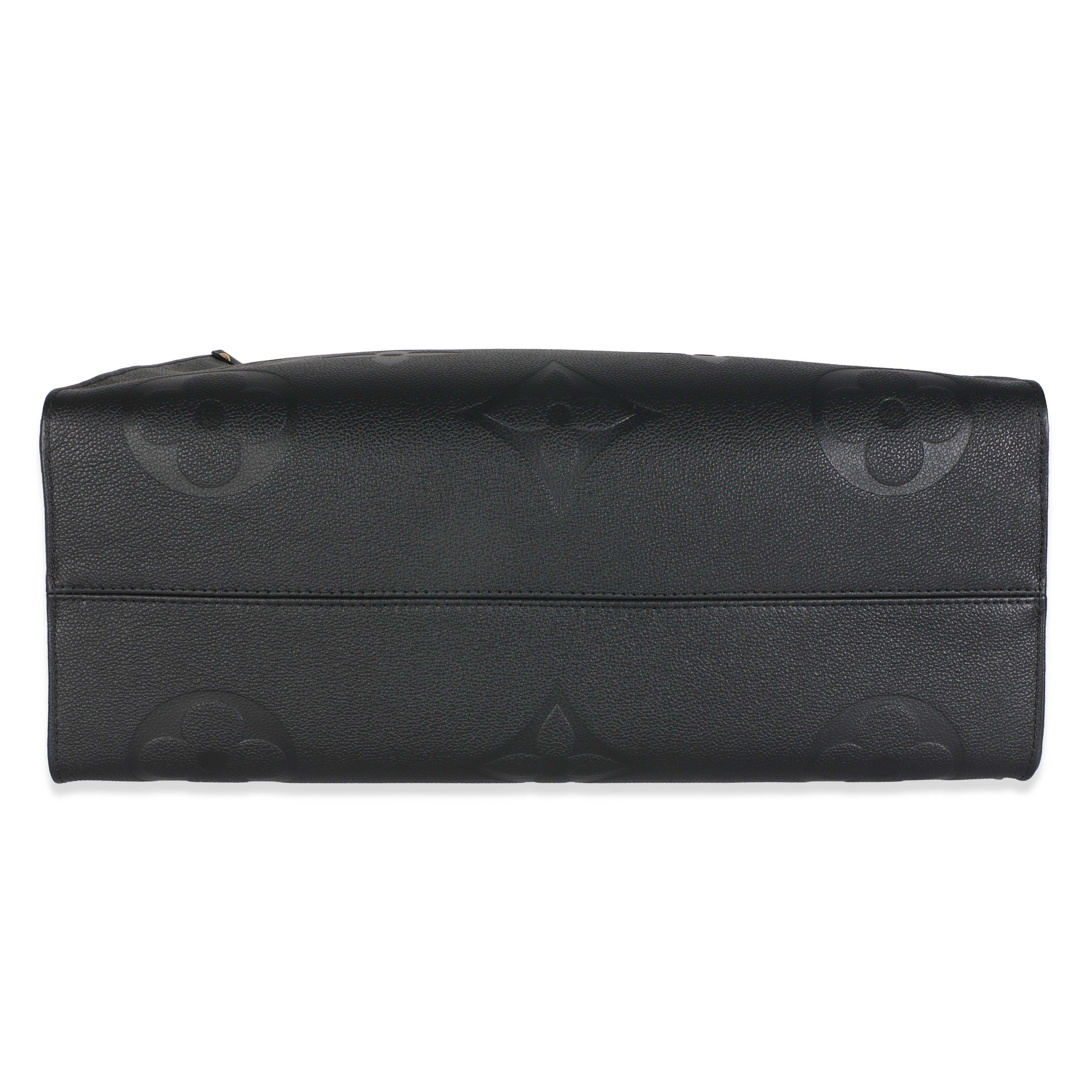 Louis Vuitton Black Monogram Empreinte Onthego GM