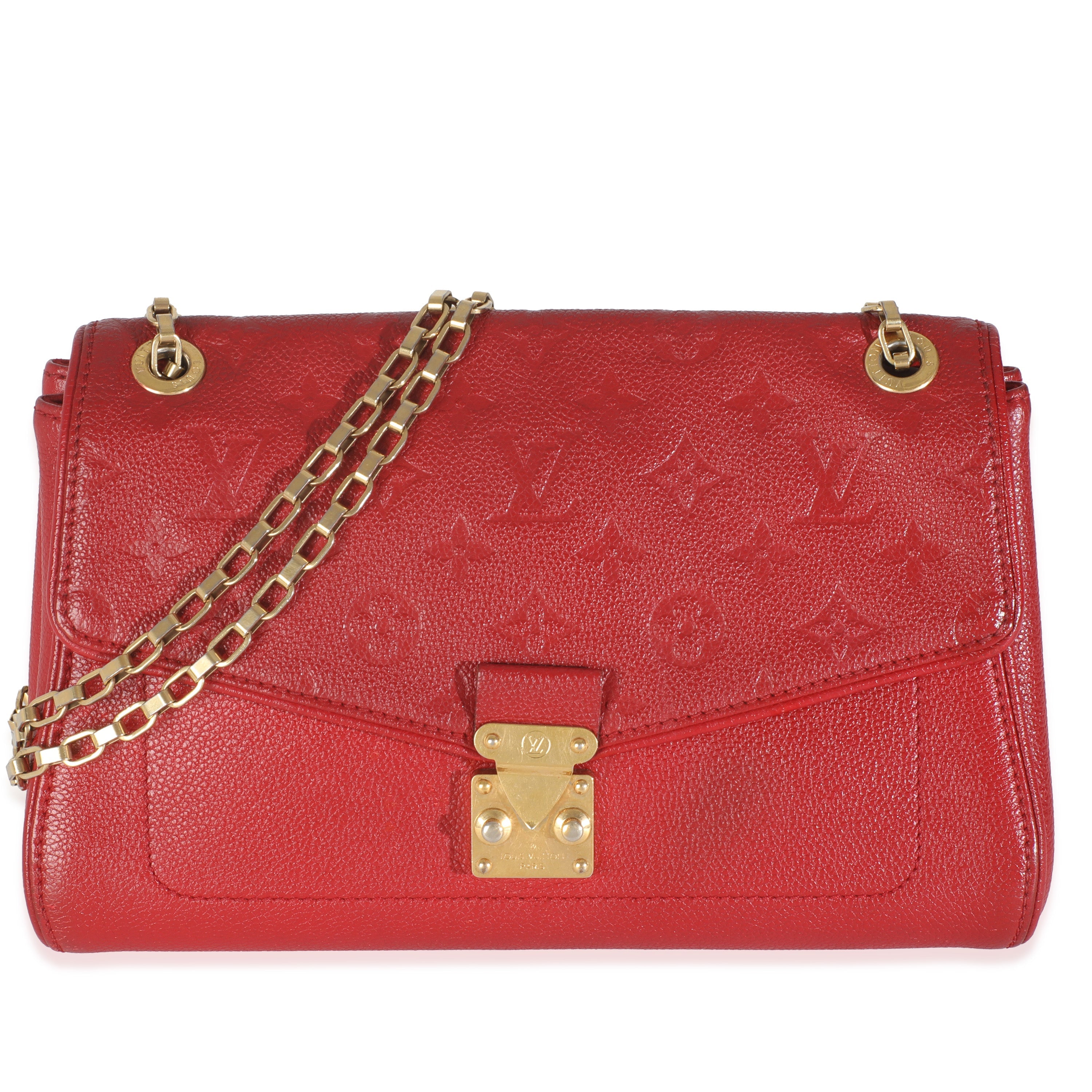 Louis Vuitton Cerise Monogram Empreinte Saint Germain PM