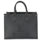 Louis Vuitton Black Monogram Empreinte Onthego MM