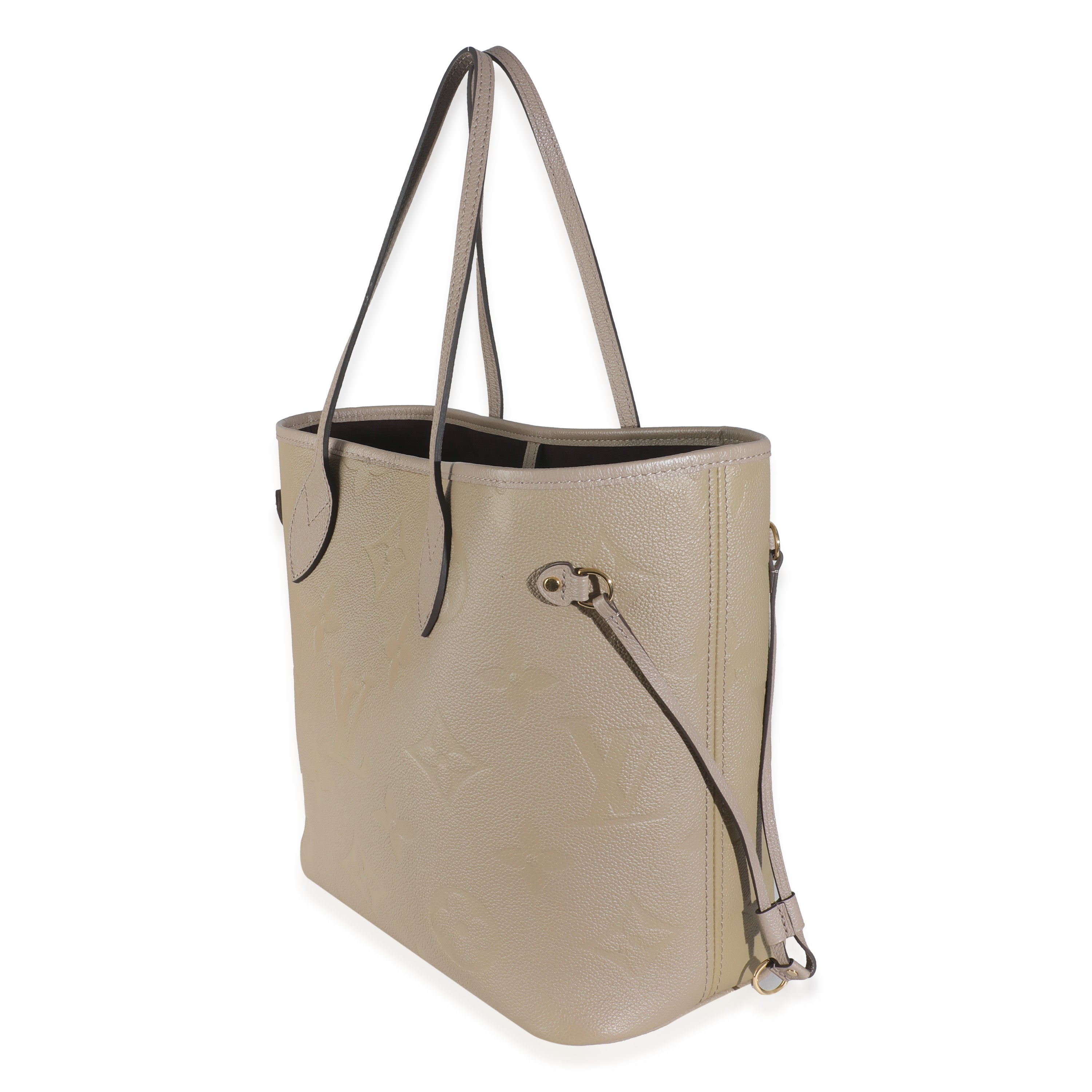 Louis Vuitton Turtledove Monogram Empreinte Neverfull MM