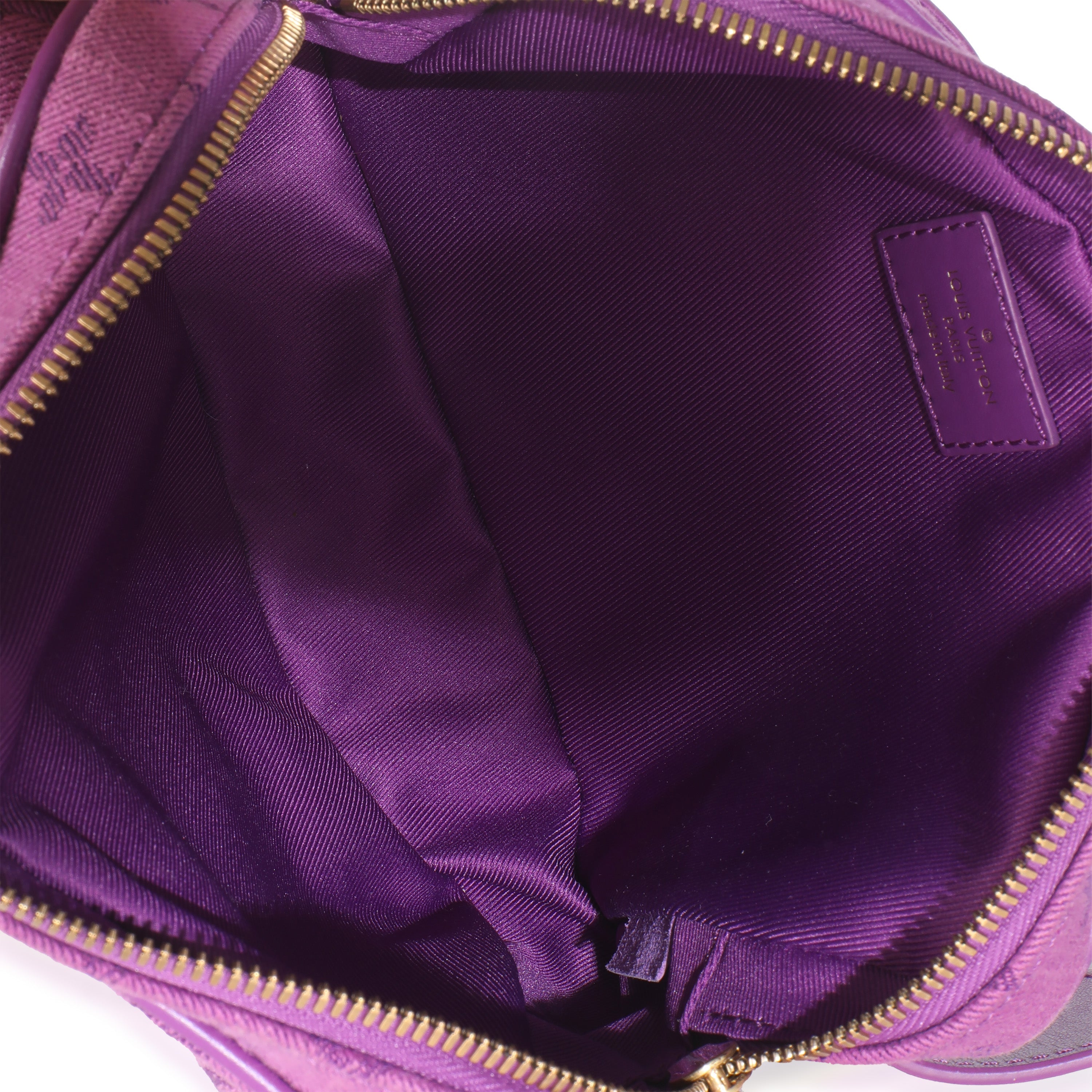 Louis Vuitton Purple Monogram Denim Outdoor Bumbag