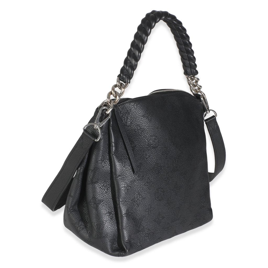 Louis Vuitton Black Monogram Mahina Babylone BB