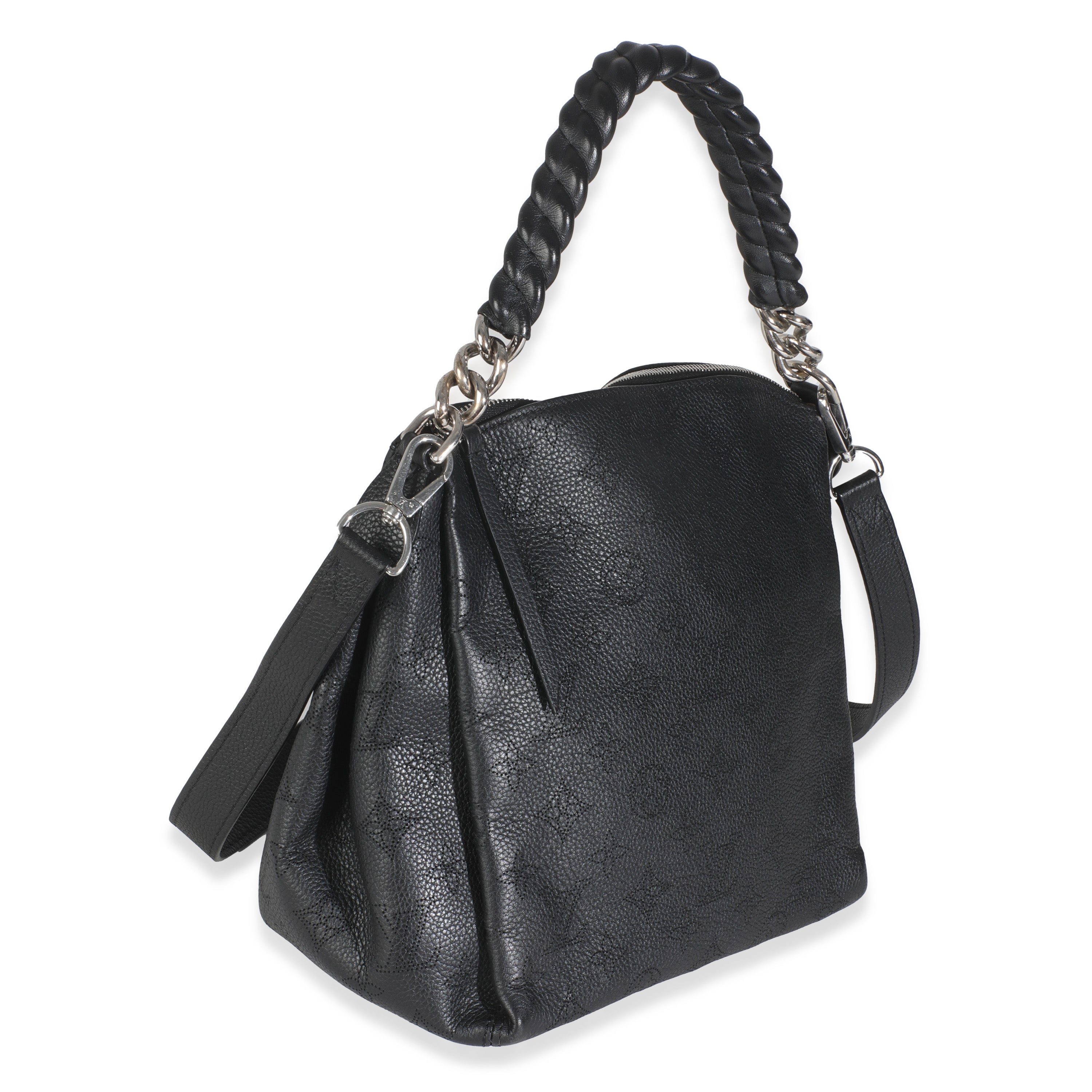 Louis Vuitton Black Monogram Mahina Babylone BB