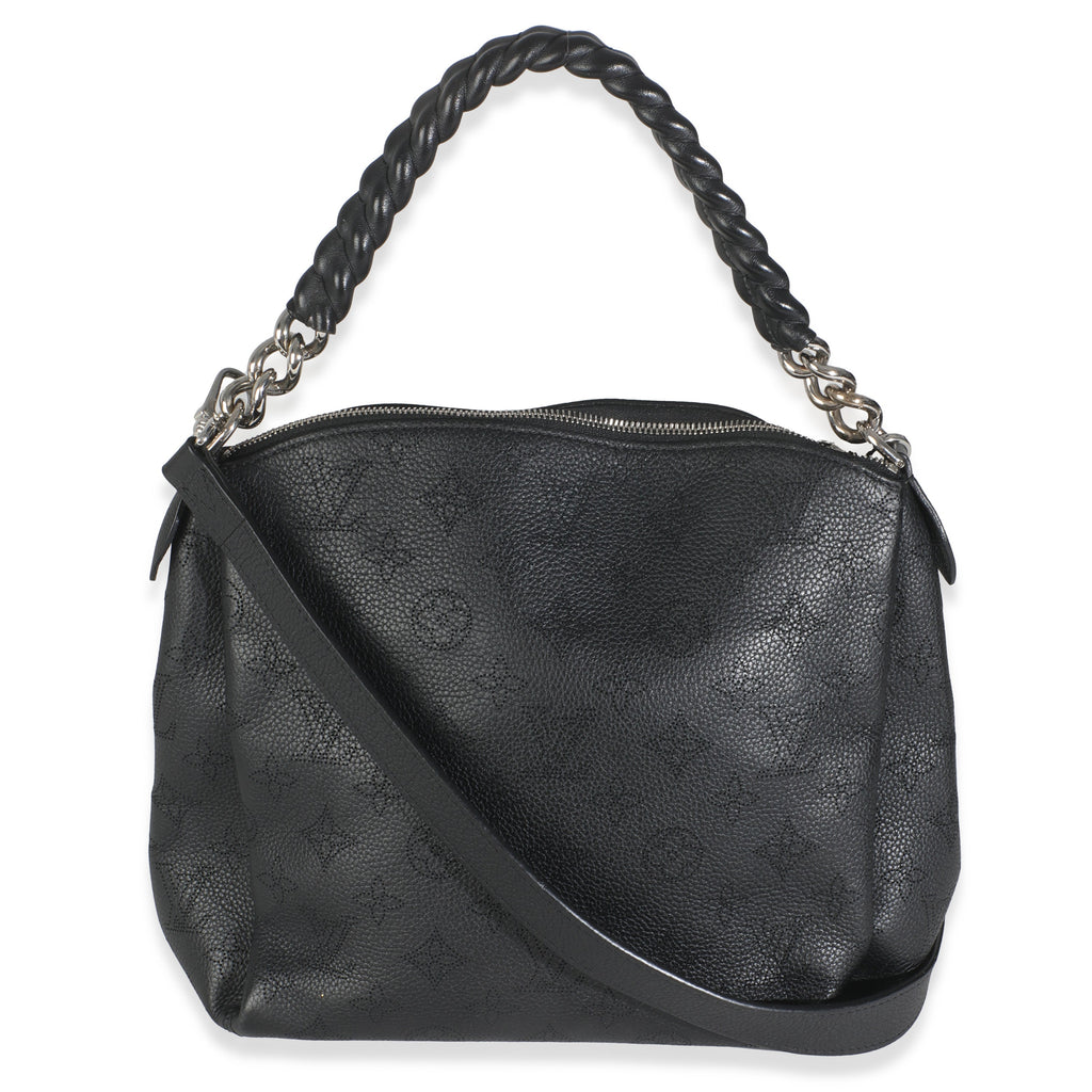Louis Vuitton Black Monogram Mahina Babylone BB