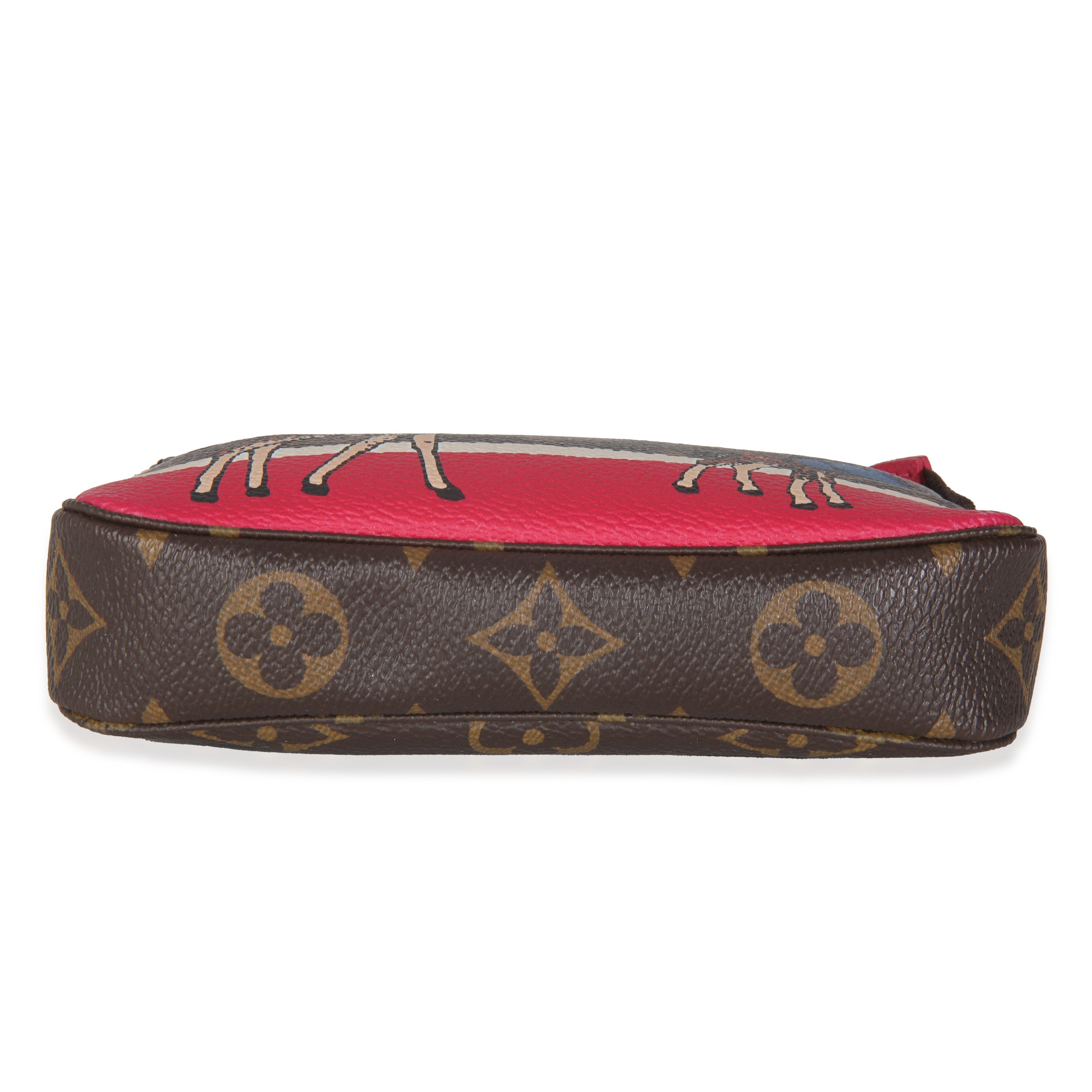 Louis Vuitton Christmas Animation Monogram Canvas Mini Pochette Accessoires