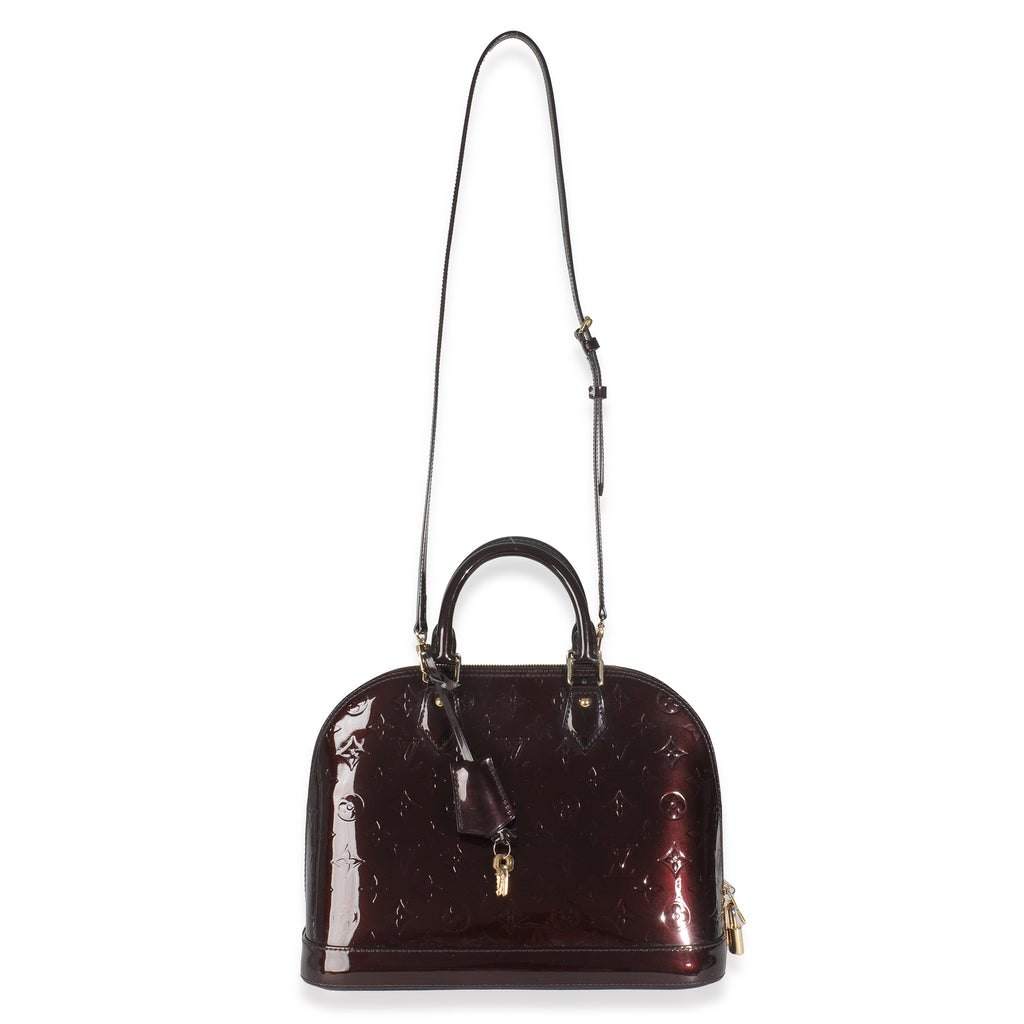 Louis Vuitton Amarante Monogram Vernis Alma PM