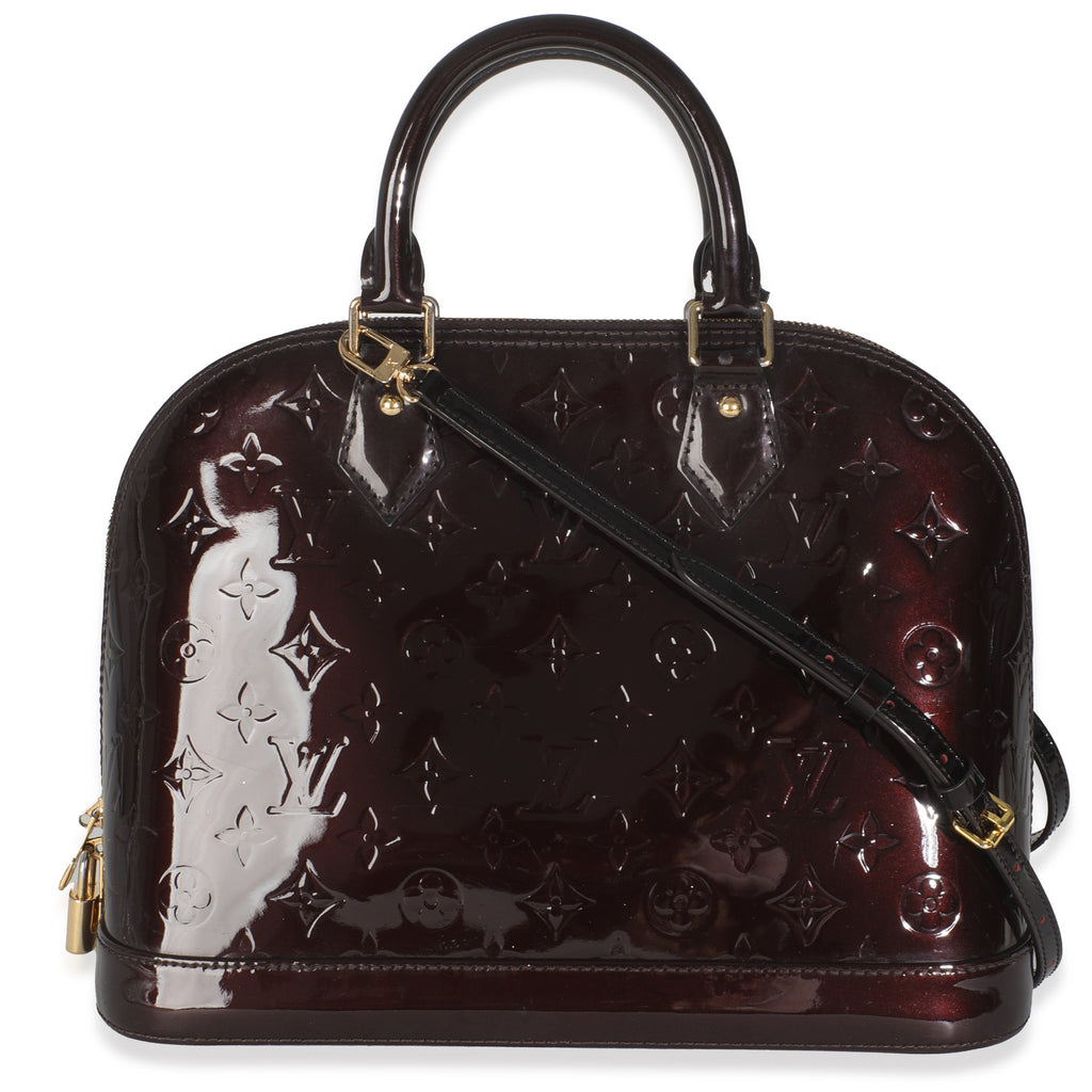 Louis Vuitton Amarante Monogram Vernis Alma PM