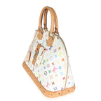 Louis Vuitton x Murakami White Multicolor Monogram Canvas Alma GM