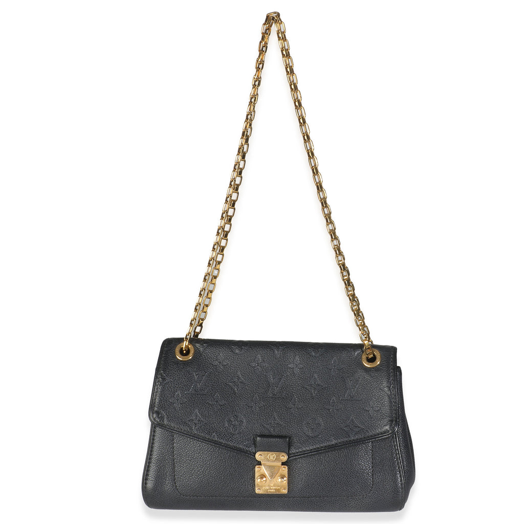 Louis Vuitton Black Monogram Empreinte Saint Germain PM