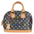 Louis Vuitton x Murakami Black Monogram Multicolor Canvas Alma PM