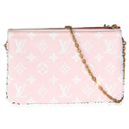 Louis Vuitton Rouge Monogram Giant Canvas Double Zip Pochette