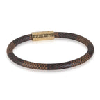 Louis Vuitton Gold-Plated  Keep It Bracelet