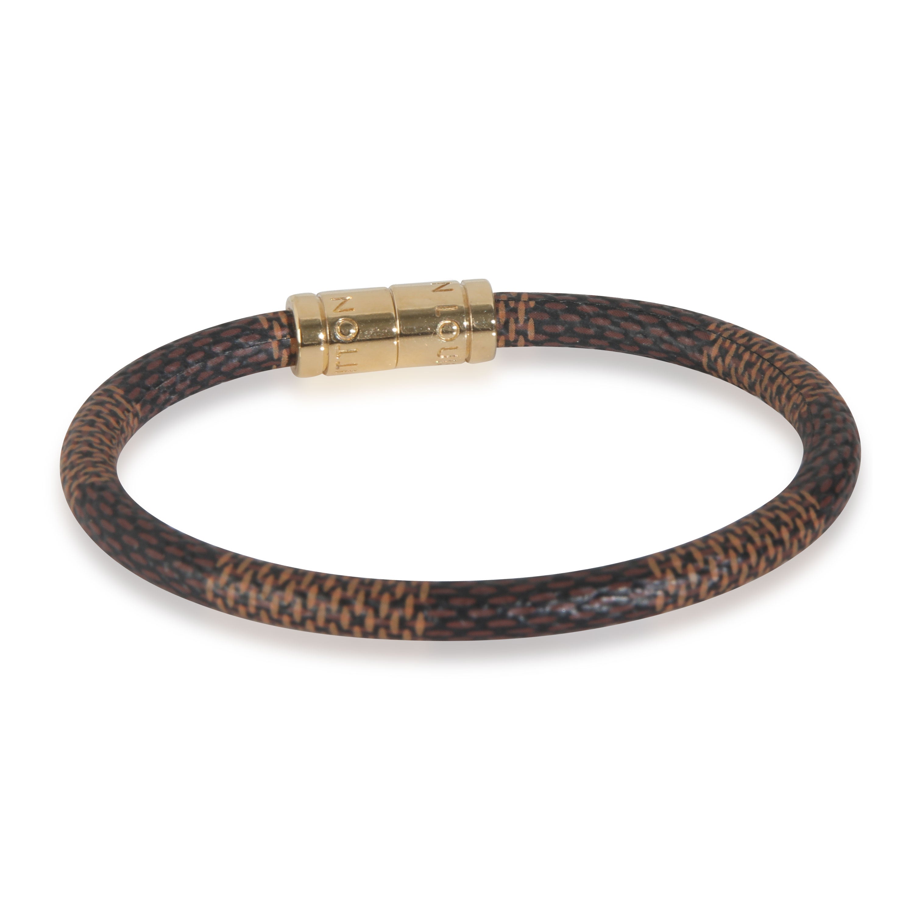 Louis Vuitton Gold-Plated  Keep It Bracelet