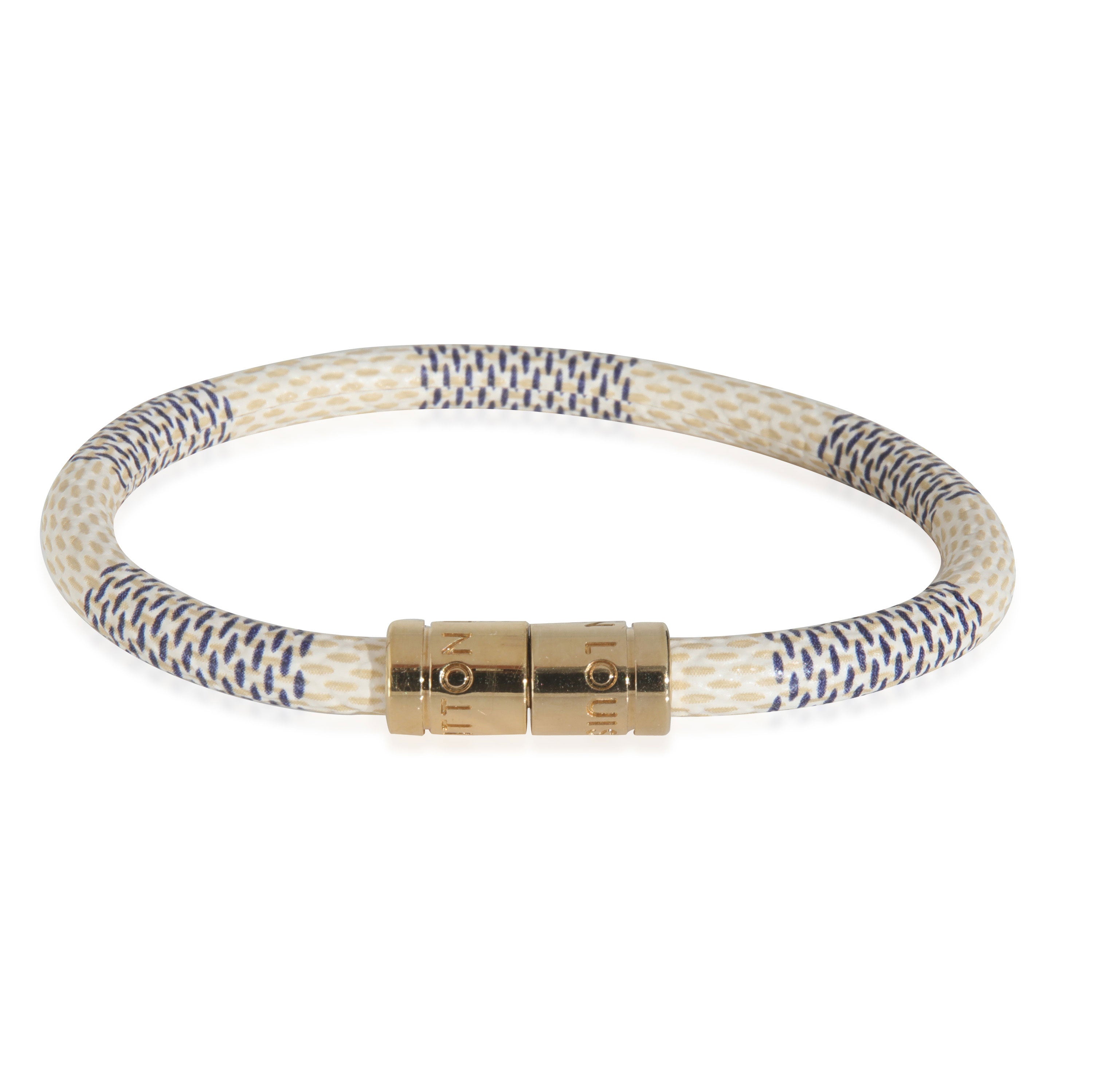 Louis Vuitton Gold-Plated  Keep It Bracelet