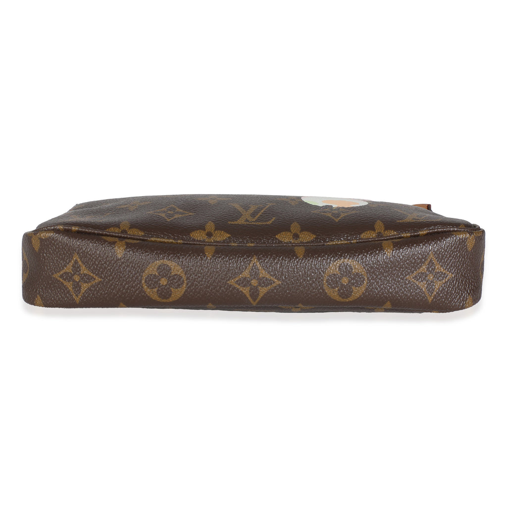 Louis Vuitton x Takashi Murakami Monogram Canvas Panda Pochette Accessoires