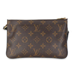 Louis Vuitton Reverse Monogram Canvas Double Zip Pochette