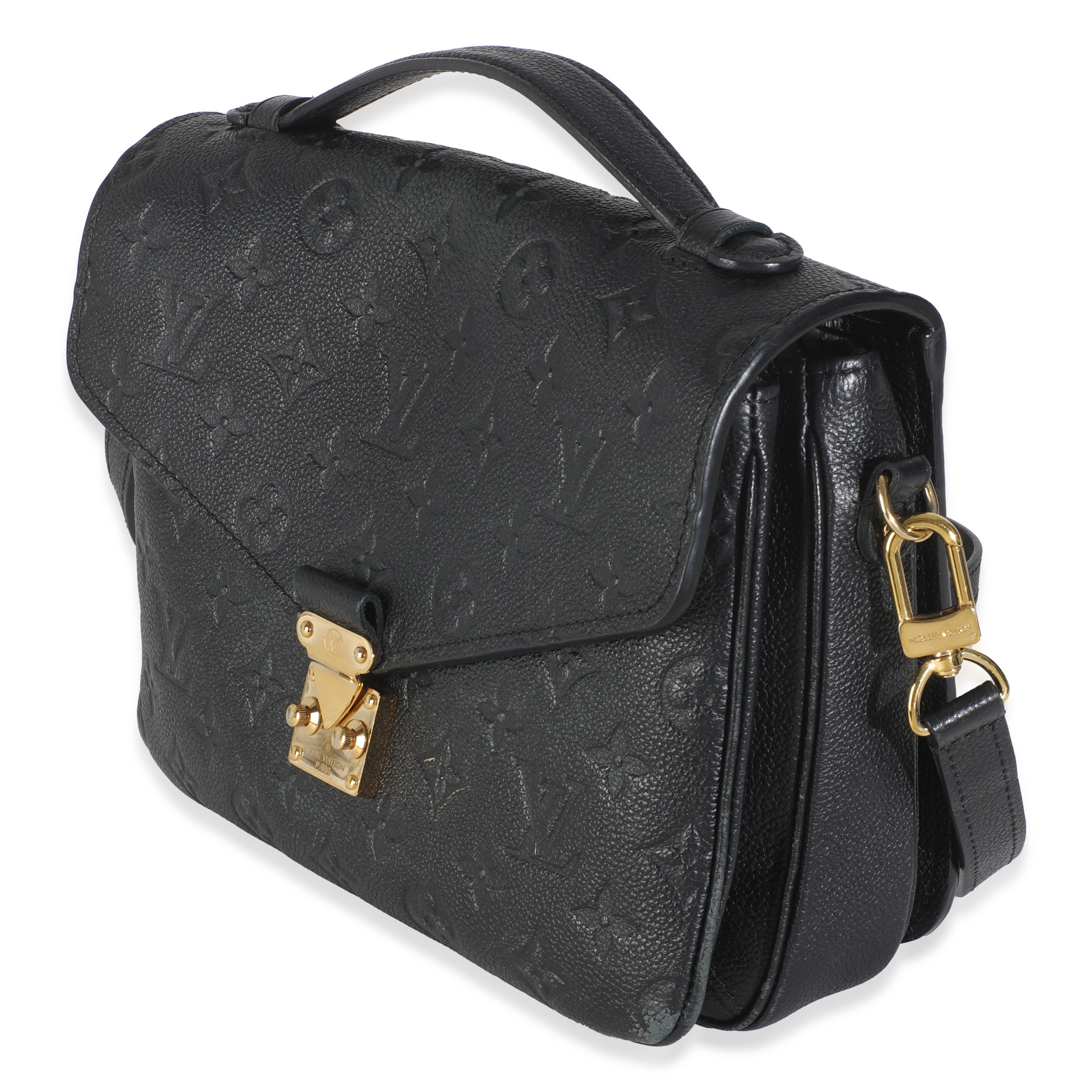 Louis Vuitton Black Empreinte Pochette Metis