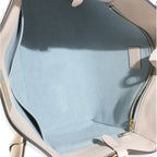 Louis Vuitton Greige Calfskin Monogram On My Side MM