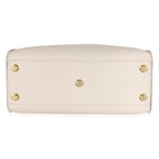 Louis Vuitton Greige Calfskin Monogram On My Side MM