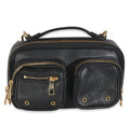 Louis Vuitton Black Monogram Embossed Calfskin Utility Crossbody