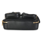 Louis Vuitton Black Monogram Embossed Calfskin Utility Crossbody