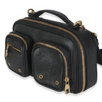 Louis Vuitton Black Monogram Embossed Calfskin Utility Crossbody