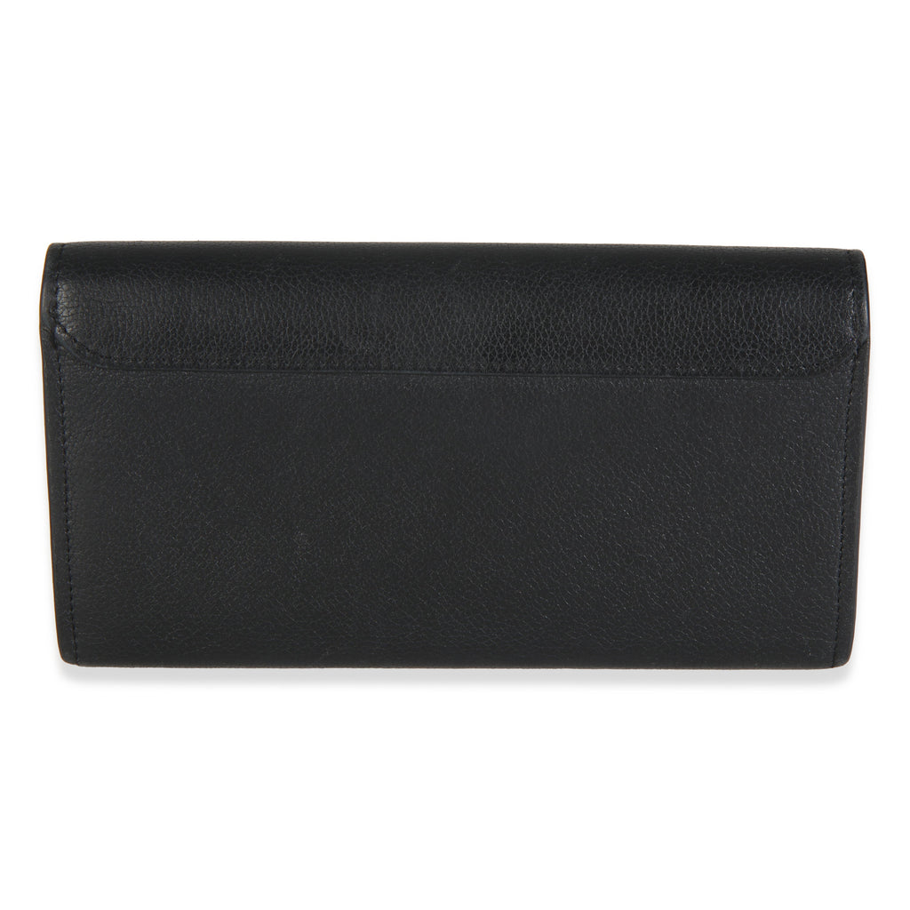 Louis Vuitton Black Soft Calfskin Mylockme Wallet