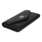 Louis Vuitton Black Soft Calfskin Mylockme Wallet