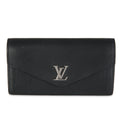 Louis Vuitton Black Soft Calfskin Mylockme Wallet