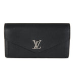 Louis Vuitton Black Soft Calfskin Mylockme Wallet