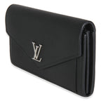 Louis Vuitton Black Soft Calfskin Mylockme Wallet