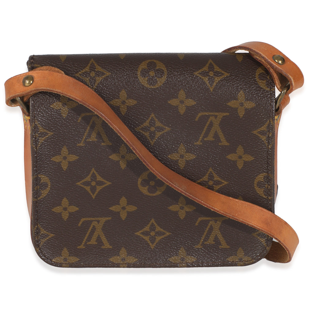 Louis Vuitton Vintage Monogram Canvas Cartouchiere 17