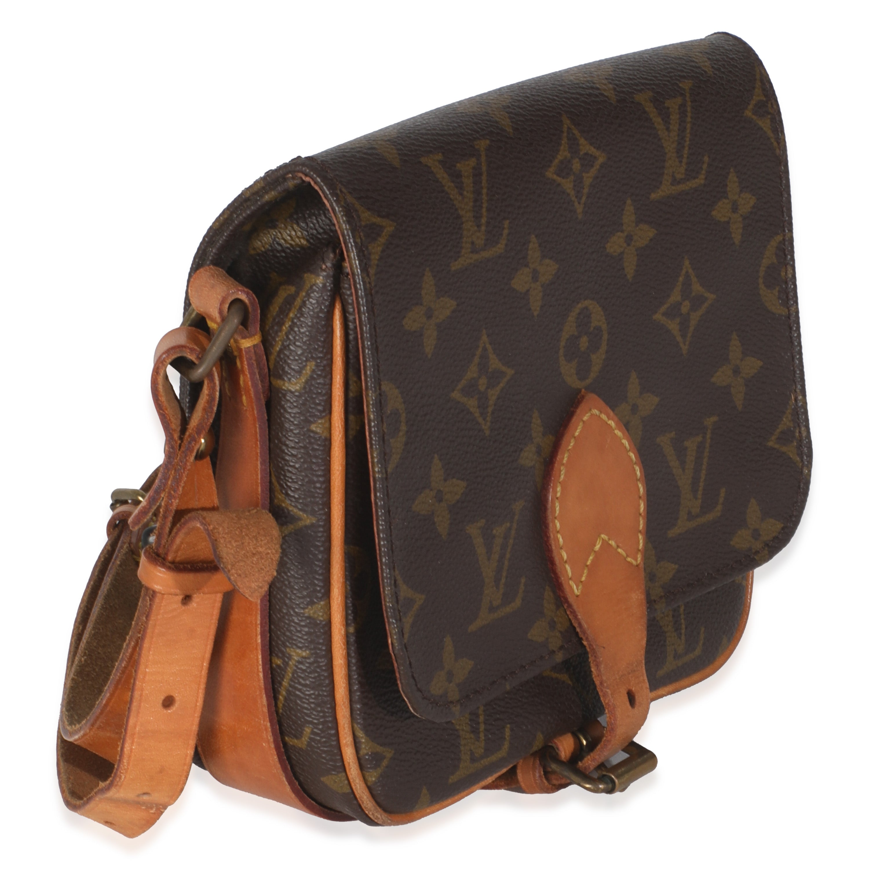 Louis Vuitton Vintage Monogram Canvas Cartouchiere 17