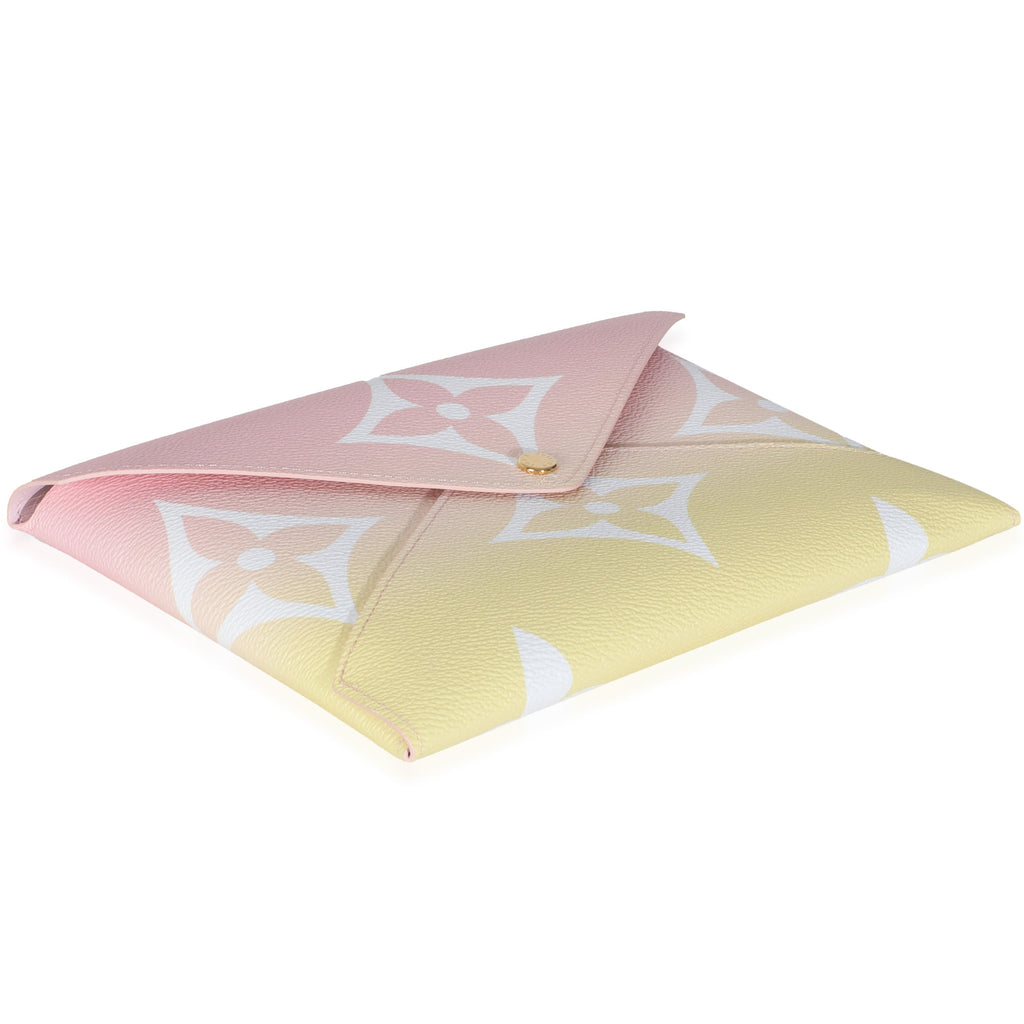 Louis Vuitton Pink Monogram Giant By The Pool Large Kirigami Pochette GM