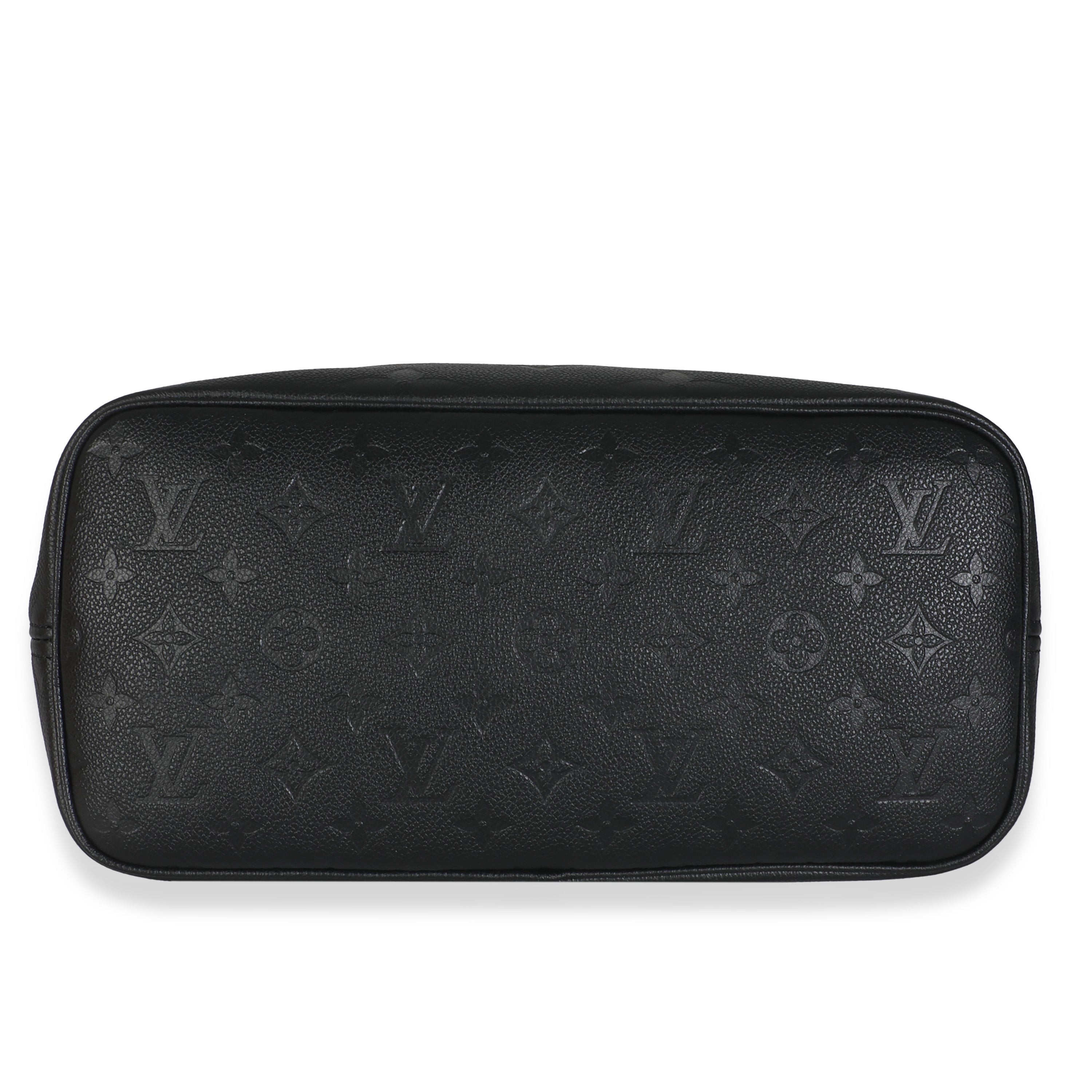 Louis Vuitton Black Monogram Empreinte Neverfull MM