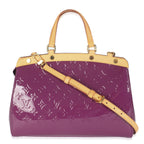 Louis Vuitton Amethyst Monogram Vernis Brea MM
