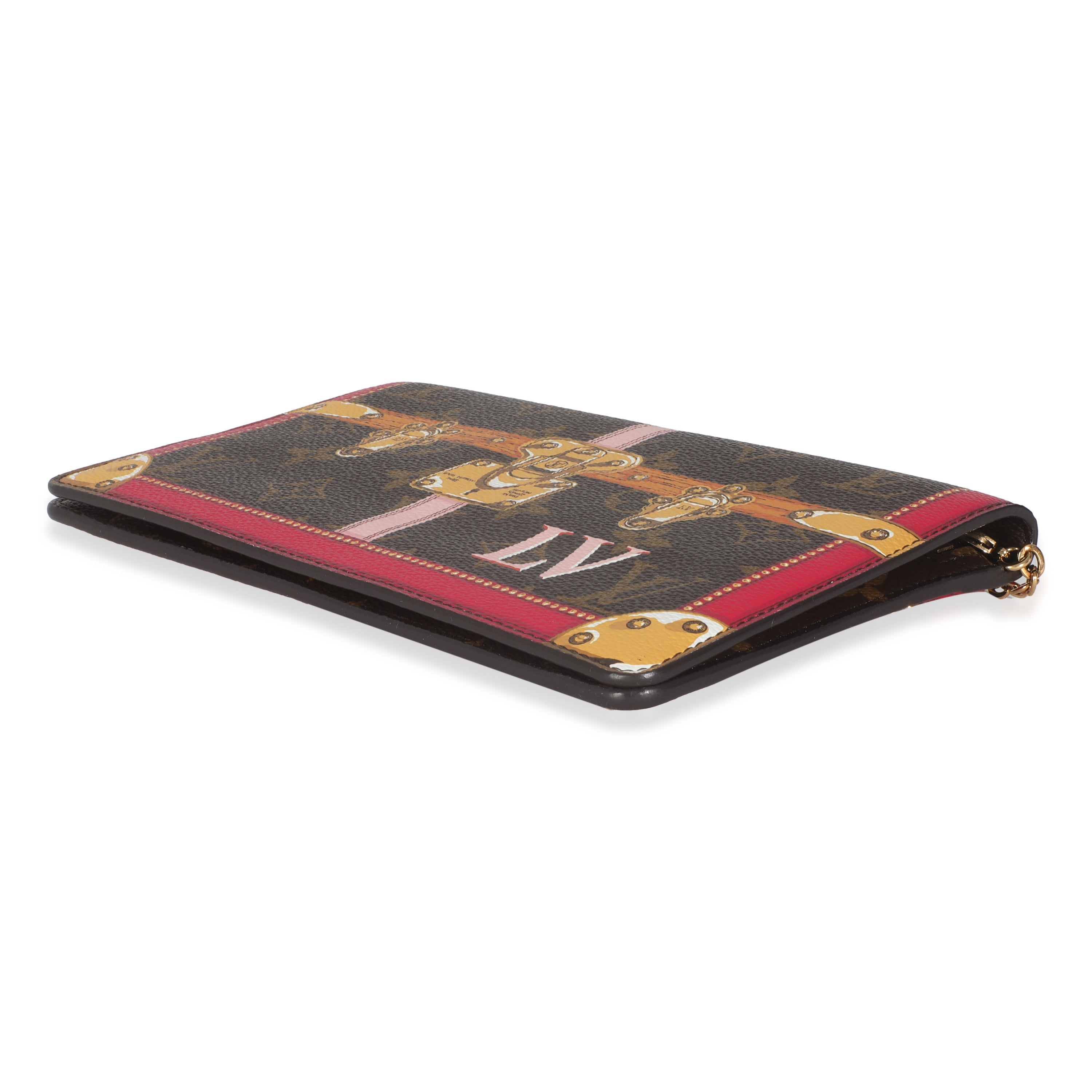 Louis Vuitton Monogram Canvas Summer Trunks Weekend Pochette