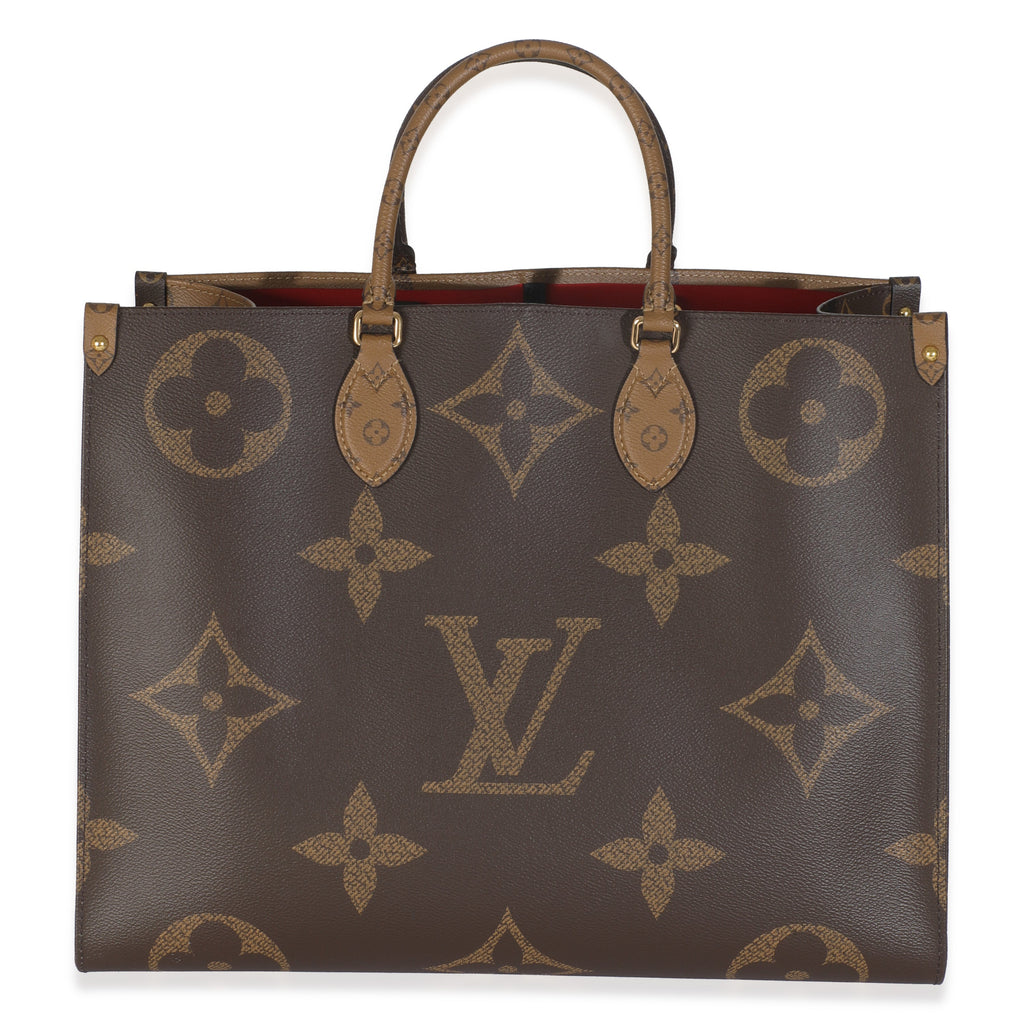Louis Vuitton Monogram Reverse Canvas Onthego GM